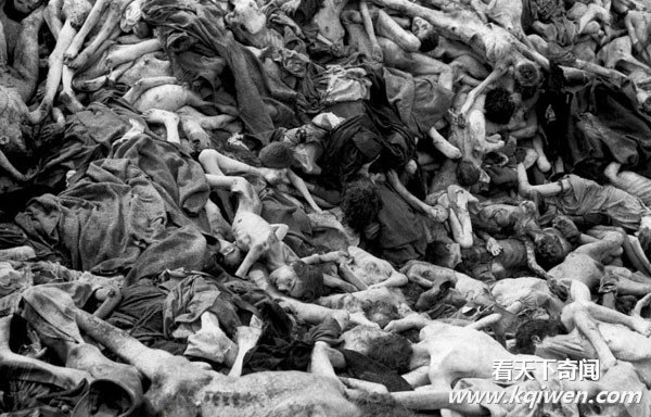 揭开二战时德国纳粹令人发指的暴行 死亡营尸体遍地(组图)
